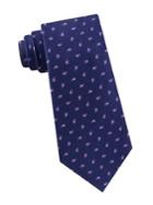 Michael Kors Outlined Pine Neat Printed Silk Tie