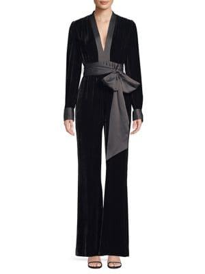 Diane Von Furstenberg Sash Jumpsuit