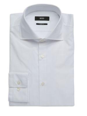 Hugo Boss Miles Sharp-fit Solid Dress Shirt