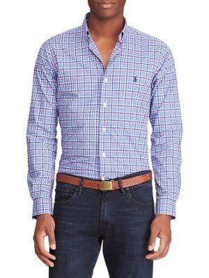 Polo Ralph Lauren Printed Classic-fit Button-down Shirt