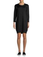 Michael Michael Kors Mixed-media Sweater Dress