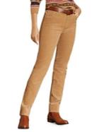 Brooks Brothers Red Fleece Corduroy Skinny Pants