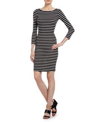 Bcbgmaxazria Briza Striped Dress