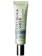 Clinique City Block Sheer Oil-free Daily Face Protector Broad Spectrum Spf 25/1.4 Oz.