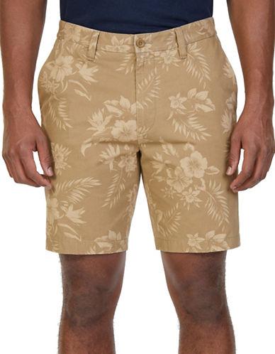 Nautica Floral-print Cotton Shorts