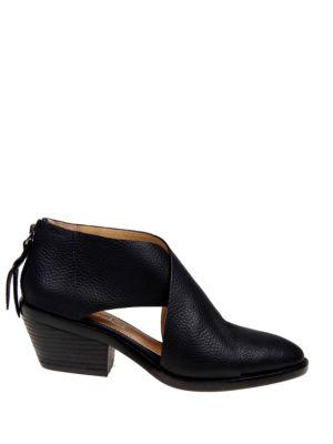 Splendid Danele Leather Zipper Booties