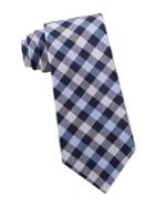 Michael Kors Checkered Woven Silk Tie
