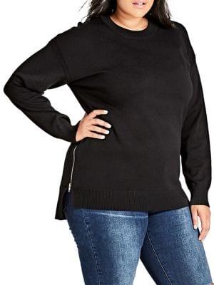 City Chic Plus Weekender Sweater