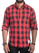 Jack Of All Trades Cotton Checked Button-down Shirt