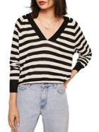 Mango Penny Striped Jersey Sweater
