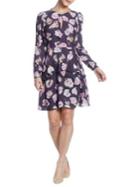 Catherine Catherine Malandrino Printed Tiered Fit-&-flare Dress