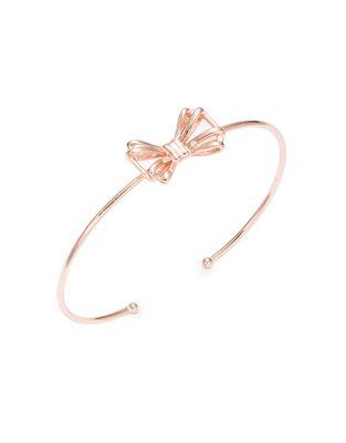 Ted Baker London Sennya Sweetie Bow Accented Cuff Bracelet