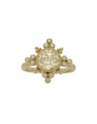 Judith Ripka Angelica Canary Crystal And 14k Yellow Gold Ring, 0.072 Tcw