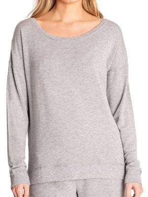 Pj Salvage Scoop Neck Long Sleeve Top
