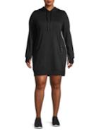 Marc New York Performance Plus Long Sleeve Hoodie Dress