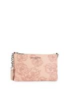 Karl Lagerfeld Paris Charlotte Leather Embroidered Crossbody