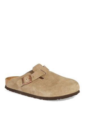 Birkenstock Boston Suede Clogs