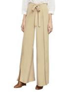 Bcbgmaxazria Jacklin Waist-tie Wide-leg Pants