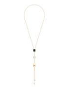 Swarovski 18k Rose Gold-plated & Crystal Studded Y-necklace