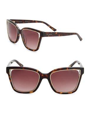 Ted Baker London 51mm Square Sunglasses