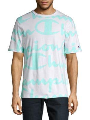Champion All-over Script Tee