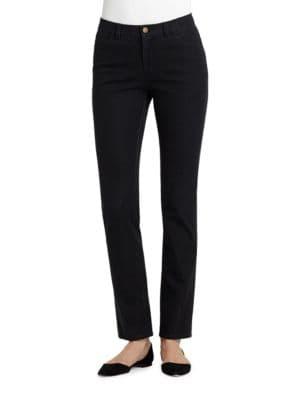 Lafayette 148 New York Thompson Waxed-denim Jeans