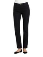 Lafayette 148 New York Thompson Waxed-denim Jeans