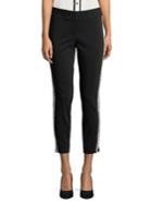 Ivanka Trump Cropped Stretch-fit Trousers