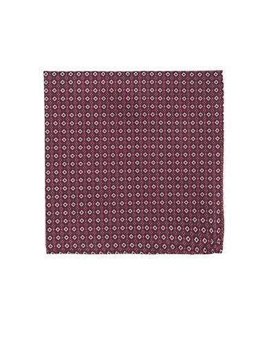 The Tie Bar Silk Patterned Pocket Square