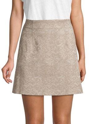 Finders Keepers Snake-print Mini Skirt