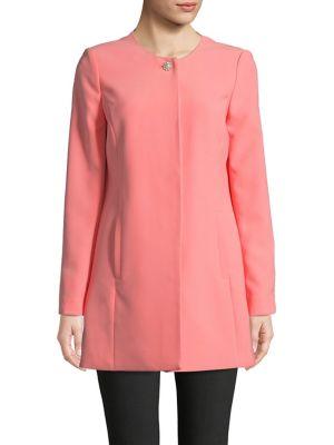 Karl Lagerfeld Paris Long Sleeve Topper Coat