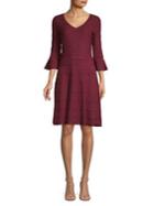 Gabby Skye Raisin Sweater Dress