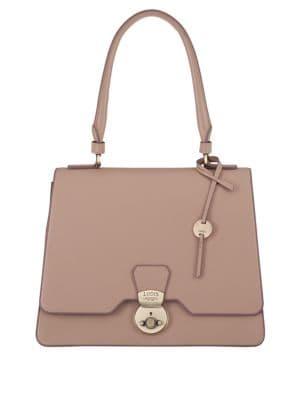 Lodis Rodeo Rfid Justina Leather Flap Satchel