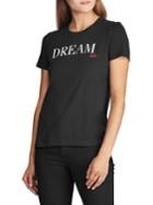 Lauren Ralph Lauren Dream Graphic Cotton-blend Tee