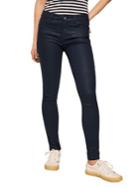 Mango Waxed Skinny Belle Jeans