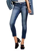 Dl Florence Cropped Instasculpt Faded Skinny Jeans