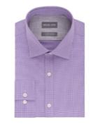 Michael Kors Regular Fit Airsoft Cotton Dress Shirt