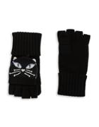 Kate Spade New York Cat Pop-top Convertible Gloves