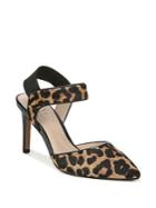 Franco Sarto Lima Leopard Print Calf Hair Dress Pumps