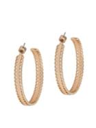 Kensie Lace Hoop Earrings
