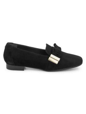 Carvela Camden Knot Suede Loafers