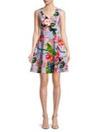 Vince Camuto Sleeveless Floral Dress