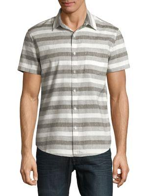 Lucky Brand Striped Button-down Shirt