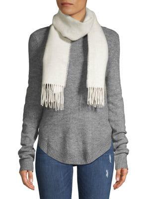 Lamini Prospect Fringed Wool Scarf