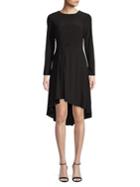Adrianna Papell Long-sleeve Fit-&-flare Dress