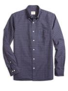 Brooks Brothers Red Fleece Oxford Yarndyes Grid Check Button-down Shirt