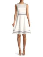 Calvin Klein Sleeveless Fit-and-flare Dress