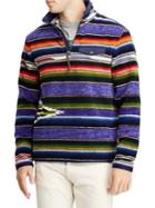 Polo Ralph Lauren Serape-striped Fleece Pullover