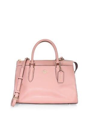 Coach X Selena Gomez Sutton Leather Satchel