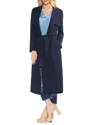 Vince Camuto Sapphire Bloom Trench Coat